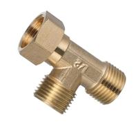 Brass T Connector Fitting 90 Degree Tee for Water Heater Pump