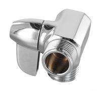 Brass T Shape 3-Way For Shower Diverter Valve G1/2 Inch for For Shower Head Mounted Installations and Dual Outlet Water Management