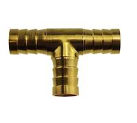 Brass T Y Joiner Various Piece Fuel Hose Gas Joiner TEE Connector (Various Size) 6mm 8mm 10mm 12.5mm 15mm 19mm 25mm 1/4" 5/8" 3/4" (T Piece 15mm 5/8")