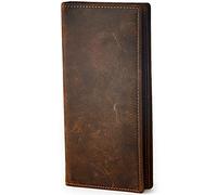 BRASS TACKS Leathercraft Men's Wallet Top Grain Leather Long Wallet for Men