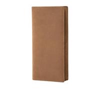 BRASS TACKS Leathercraft Men's Wallet Top Grain Leather Long Wallet for Men