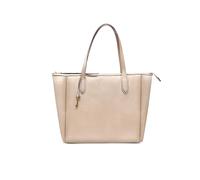 BRASS TACKS Leathercraft Tote Bags for Womens Top Handle Handbags Ladies Shoulder Bags Large Capacity PU Leather with Zipper for Work Shopping School Travel (Gold)