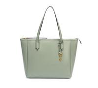 BRASS TACKS Leathercraft Tote Bags for Womens Top Handle Handbags Ladies Shoulder Bags Large Capacity PU Leather with Zipper for Work Shopping School Travel (Avocado Green)
