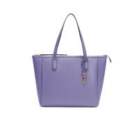 BRASS TACKS Leathercraft Tote Bags for Womens Top Handle Handbags Ladies Shoulder Bags Large Capacity PU Leather with Zipper for Work Shopping School Travel Lavender Purple
