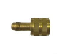 Brass Tank Adapter 1/4 SAE Self Sealing Joint Connector for Reliable Water Tank Connection and Long Service Life in Replacement Scenarios