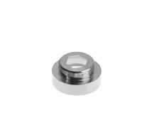 Brass Tap Aerator Connector with Chrome Finish, Water Saving Faucet Adapter for Kitchen and Bathroom, Outside Thread Extender for Home Office School Use(Inside Thread 28mm-22mm)