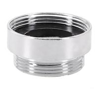 Brass Tap Aerator Connector with Chrome Finish, Water Saving Faucet Adapter for Kitchen and Bathroom, Outside Thread Extender for Home Office School Use(Inside Thread 18mm-22mm)