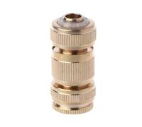 Brass Tap Hose Connector Garden Water Pipe Quick Adaptor Fitting Thread for Home Car Washing Irrigation Equipment Filter Pipe Pipeline Interface Strainer Connector Tap Pumps