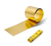 Brass Tape Roll 1000x100x0.05mm Gold Brass Foil Tape for Crafts, Electrical Repairs, Heat Conduction & Home Accessories