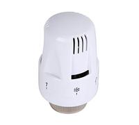 Brass Temperature Control Valve Water Heating Valve Simple Thermostatic Valves for Air Conditioner Water Heater Refrigerator(White)