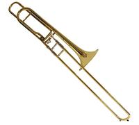 Brass Tenor Transposition Trombone Drop B To F Trombone Bb/F For Beginners To Play Test