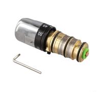 Brass Thermostatic Bath Shower Mixer Valve Insert 38°C Safety Stop Chrome Many Brands