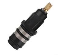 Brass Thermostatic Shower Cartridge Replacement 20-48C with 38C Safety Stop for Bath Mixer Valve Repair Kit Solid Chrome Plated