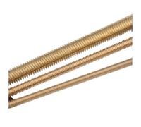 Brass Thread Rod Metric Bolt Full Shaft Bar Stud(M8x100mm-1pcs)