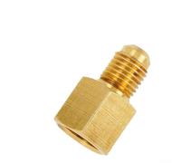 Brass Threaded Adapter Supporting Nitrogen Regulator Integration into G1/4 and SAE 1/4 Gas Infrastructure