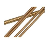 Brass Threaded Rod Nut Runner，1-5PCS M2 .5 M3 M4 M5 M6 M8 M10 M12 Studding Screw Various Lengths 100mm 150mm 200mm 250mm(M2.5x250 5pcs)