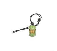 Brass Thumb Ring for Leather Strap Adjustable Brass Thumb Ring(Green Small Size)