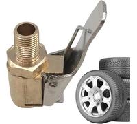 Brass Tire Air Chucks, Heavy Duty Design, Automotive Maintenance, DIY Repair, Garage Servicing