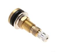 Brass TR618A Tyre Valve Stem Replacement for Lawn Mower Cart for wheelbarrow M8x0.8 Thread High-Density Rubber Seal 55mm Size