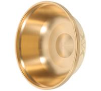 Brass Treasure Basin Worship Bowl with Antique Finish for Ritual Use | Ornamental Detailing, Polished Golden Surface, Home Decor Accent, Religious Offerings, Decorative Space Centerpiece