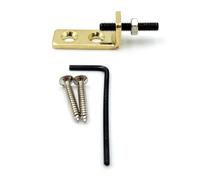 Brass Tremolo Stopper Bridge Stabilizer Replacement Guitar Stopper With Mounting Screws And Wrench Enduring Bridge And Floating Bridges Guitar Parts