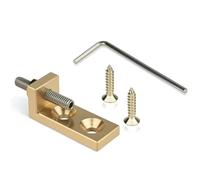Brass Tremolo Stopper Stabilizer for Floyd Rose & Floating Bridges - Tremolo Bridge Stabilizer Kit, FMTS Compatible, Enhances Tuning Stability