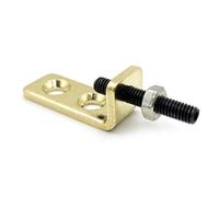 Brass Tremolo Stopper With Mounting Screws And Wrench Electric Guitar Tremolo Bridge Stabilizer Guitar Part Enduring Bridge And Floating Bridges Parts