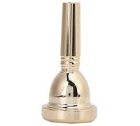 Brass Trombone Mouthpiece Tenor Large Shank 12.7mm 5G TR-03, Stable and Beautiful Voice, Compact Size and Light Weight (Gold)