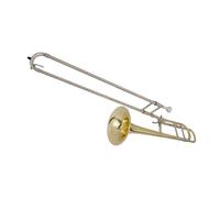 Brass Trombone Trombone Medium Pitched Instrument B Flat Gold Suitable For Beginners(4)