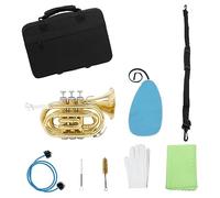 brass Trumpet B Flat Palm Trumpet Portable Trumpet For Adults To Play Wind Instruments Trumpet