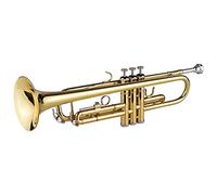 Brass Trumpet B Flat Standard Student Trumpet Bb Key Brass Gold Lacquer Trumpet With 7C Mouthpiece And Other Aeccessaries