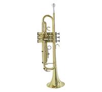 Brass Trumpet B-flat Trumpet Is Suitable For Beginners To Play The Three-tone Trumpet Golden Test For Adults And Children (Color : 1)