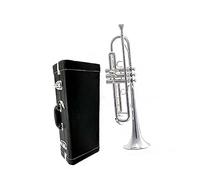 brass Trumpet Beginner's Trumpet Musical Instrument Bb-tone Gold-plated Silver-plated Test Performance Students