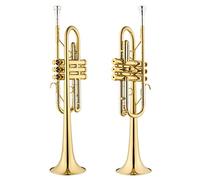 Brass Trumpet C-flat Lacquer Gold Trumpet