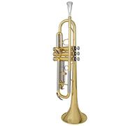 Brass Trumpet Cupronickel Diaphonic Tube B-flat Trumpet Is Suitable For Students' Grade Examination And Children's Beginner Practice