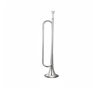 Brass Trumpet Student Bugle Cavalry Trumpet Marching Wind Instrument With Yellow Bright Clear Voice Traditional Tuning, style to 1