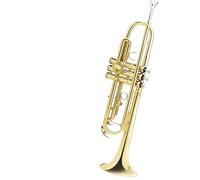 brass Trumpet Trumpet Musical Instrument B-flat Trumpet Student Adult Beginner Grade Examination Band Classic Performance
