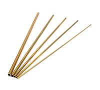 Brass Tube 2/3/4/5/6/7/8/9/10/12/14/16/18/20 mm 200mm 300mm 500 mm Long 0.5-2 mm Wall(500mm,3x2mm 5pcs)