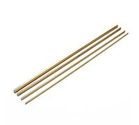 Brass Tube DIY Pipe Round Diameter 2/3/4/5/6/7/8/9/10/12Mm,L 100Mm 200Mm 300Mm 0.5Mm Wall Cutting 1Pc/Length 100Mm/Od 3.0Mm(Length 300mm,Od 6Mm)