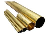 Brass Tube Metal Capillary Pipe 2mm 3mm 4mm 5mm 6mm 7mm 8mm 9mm 10mm 11mm 12mm 13mm 14mm 15mm 16mm 17mm 18mm 19mm 20mm(Length 500mm,7x0.5mm 1pc)