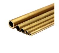 Brass Tubes, 1PC Brass Tubes DIY Pipe Round Diameter 2/3/4/5/6/7/8/9/10/12mm Length 300mm Long 0.45mm Wall Cutting Tool(10 mm)