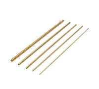 Brass Tubes, 1PCS Brass Tubes DIY Pipe Round Diameter 2/3/4/5/6/7/8/9/10/12mm Length 300mm 0.5mm Wall Modelmaking Rod Cutting Tool(6mm)