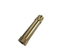 Brass Twist Hose Nozzle with Adjustable Sprays Settings Heavy Duty Brass Garden for Watering Plant and Lawns Water Sprayer