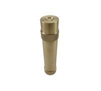 Brass Twist Hose Nozzle with Adjustable Sprays Settings Heavy Duty Brass Garden Hose Nozzle for Watering Plant and Lawns Sweeper Nozzle Garden Sprayer