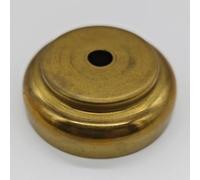 Brass Unprocessed semi-Finished Part Lampshade Claw Lamp Base Plate Light Cover Customizable Processing of Copper Accessories(G 72x22mm)