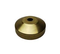 Brass Unprocessed semi-Finished Part Lampshade Claw Lamp Base Plate Light Cover Customizable Processing of Copper Accessories(H 60x20mm)