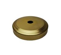 Brass Unprocessed semi-Finished Part Lampshade Claw Lamp Base Plate Light Cover Customizable Processing of Copper Accessories(B 67x13mm)