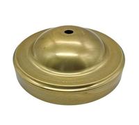 Brass Unprocessed semi-Finished Part Lampshade Claw Lamp Base Plate Light Cover Customizable Processing of Copper Accessories(V 130x43mm)
