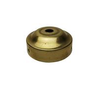 Brass Unprocessed semi-Finished Part Lampshade Claw Lamp Base Plate Light Cover Customizable Processing of Copper Accessories(X 64x27mm)