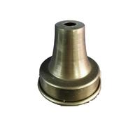 Brass Unprocessed semi-Finished Part Lampshade Claw Lamp Base Plate Light Cover Customizable Processing of Copper Accessories(L 65x62mm)